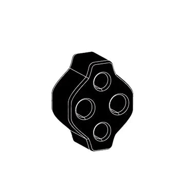 Redback Exhaust Rubber for Holden Commodore (01/1988 - 12/2000), Calais (08/1988 - 09/1997), Caprice (05/2003 - 07/2004), Statesman (05/2003 - 07/2004), HSV Commodore (03/1989 - 07/1991), Senator (03/1992 - 08/1993), Grange (10/1996 - 04/1999), Maloo... - Brixton 4x4 - Buy Online Now!
